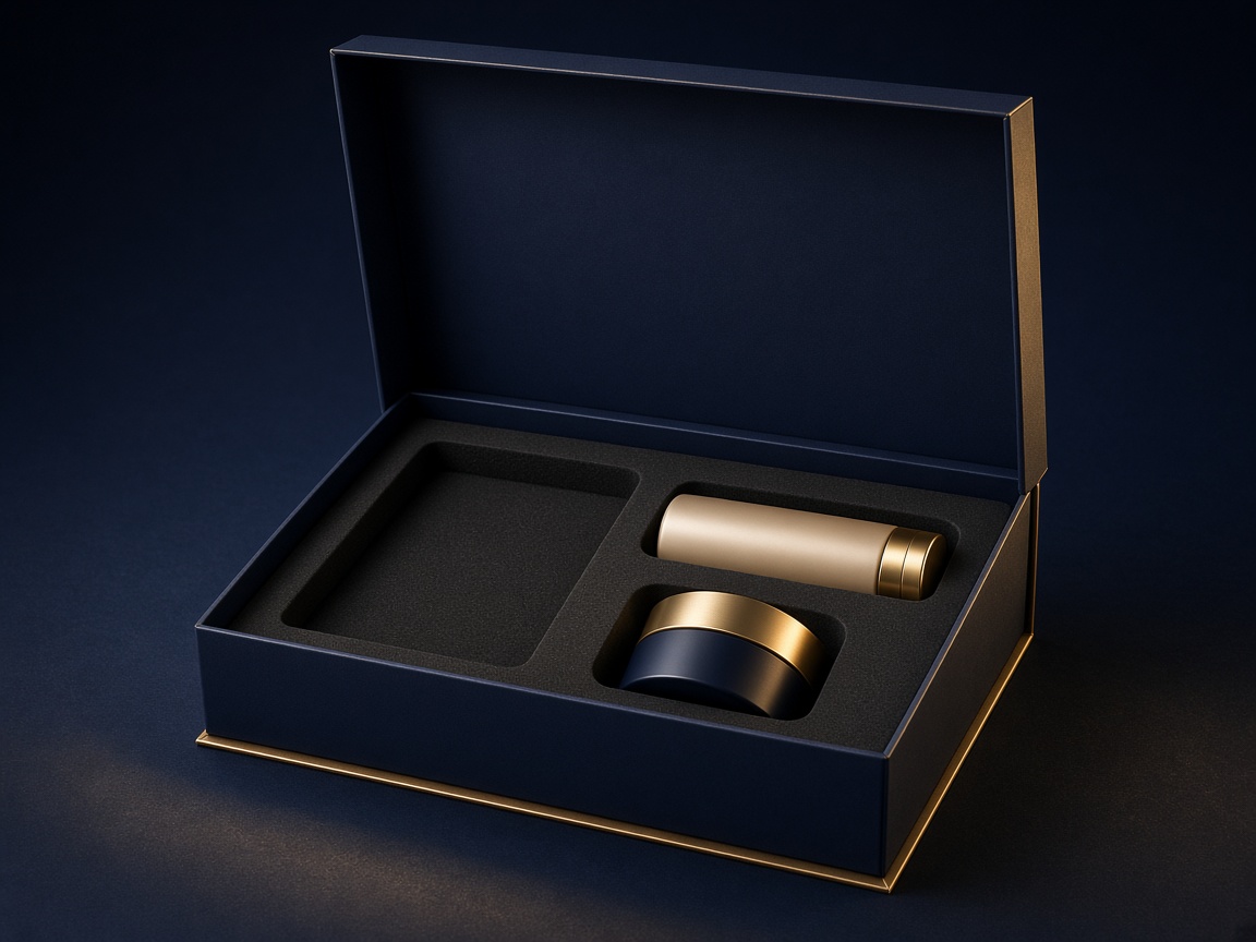 AI-generated visual representation of PR Box Packaging