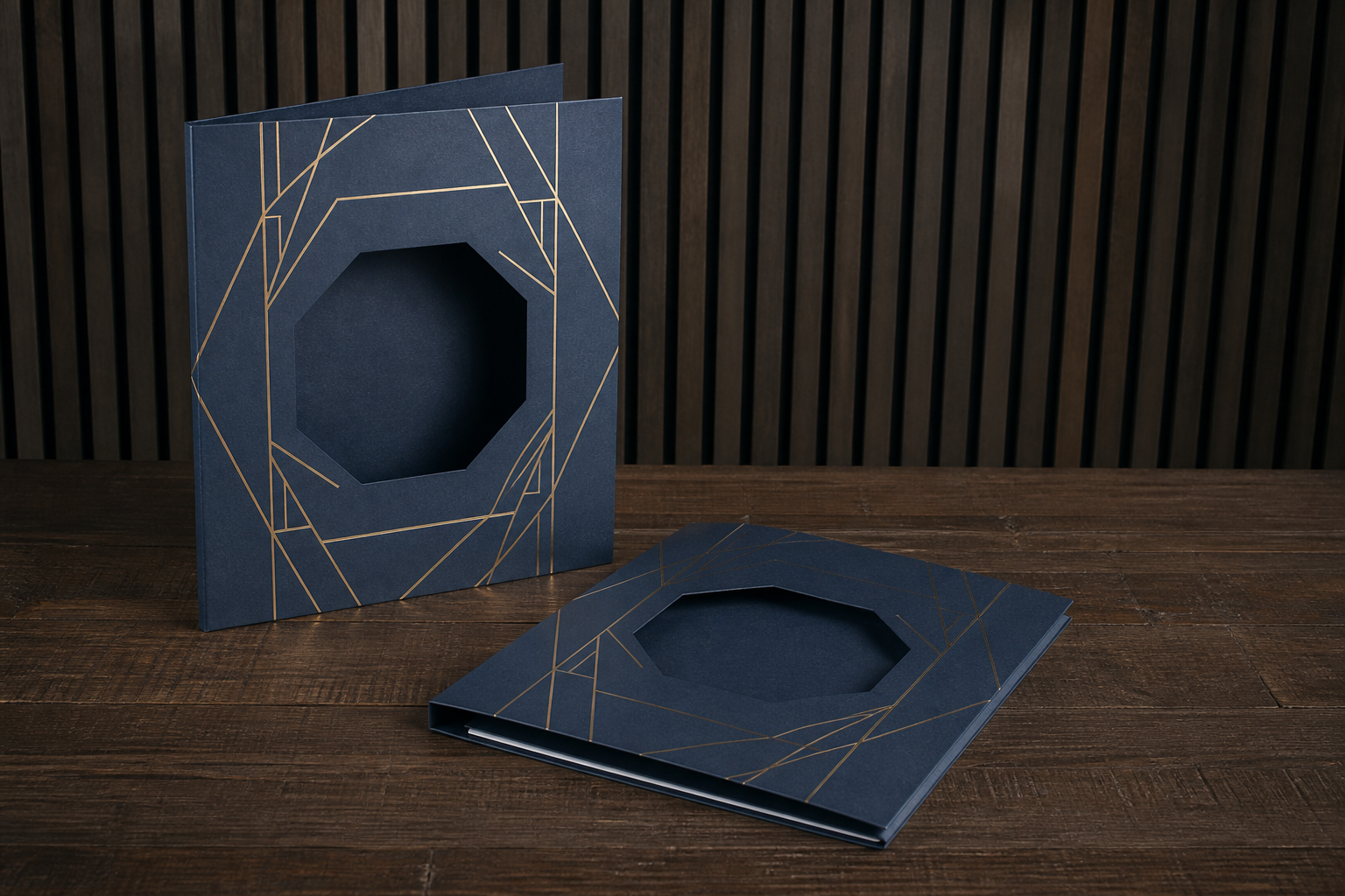 AI-generated visual representation of Presentation Folders