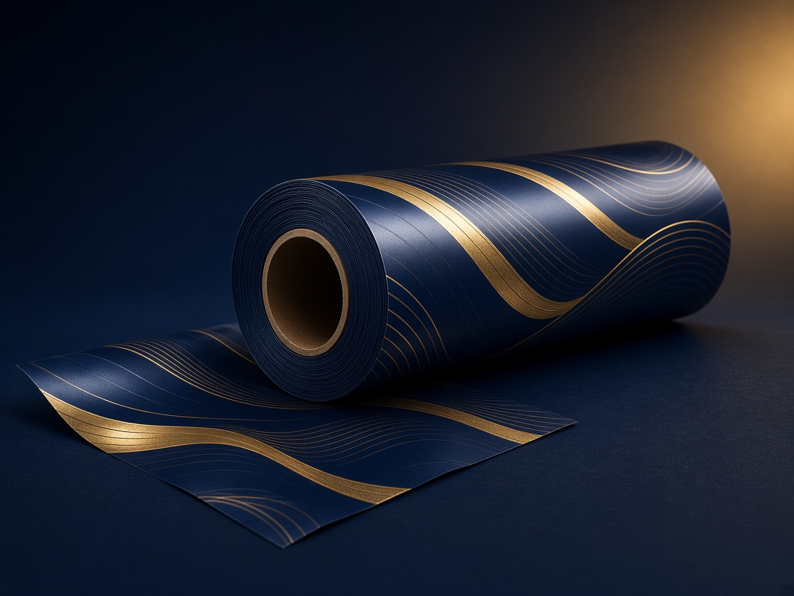 AI-generated visual representation of Printed Roll Stock