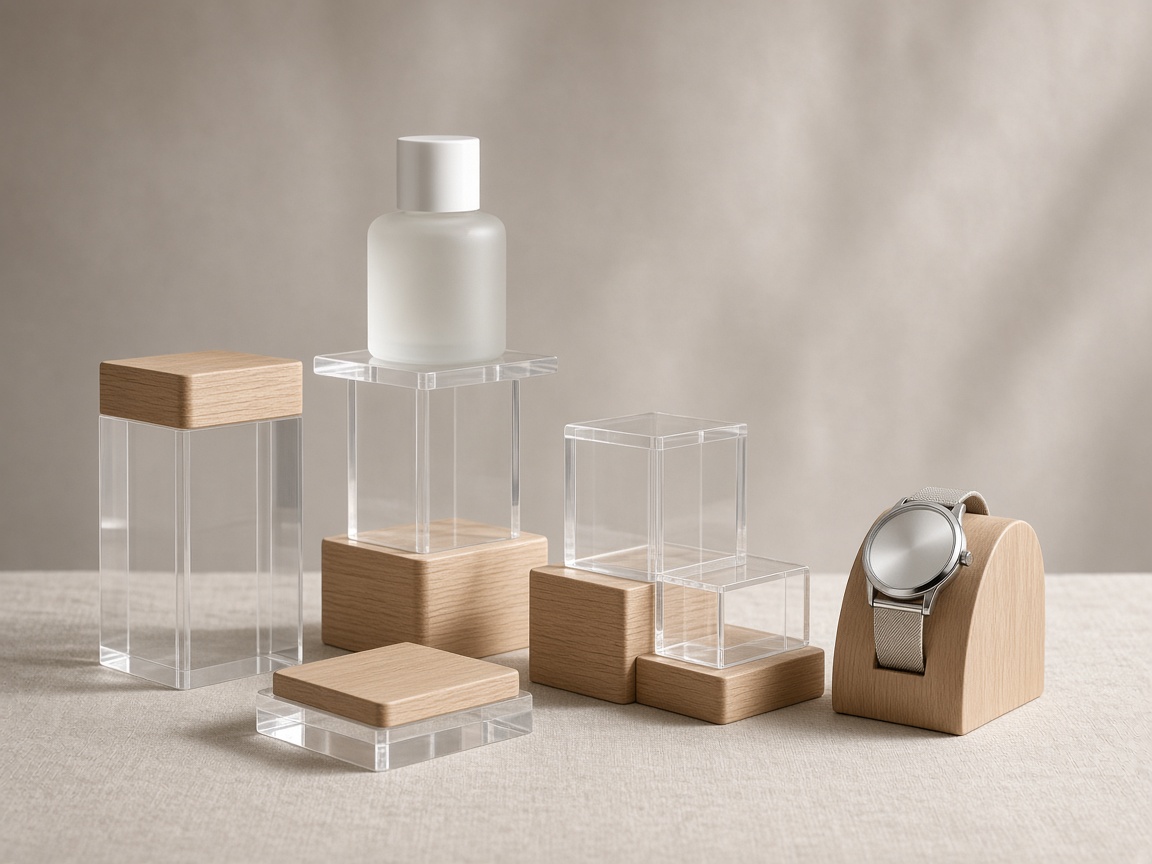 AI-generated visual representation of Product Display Stands