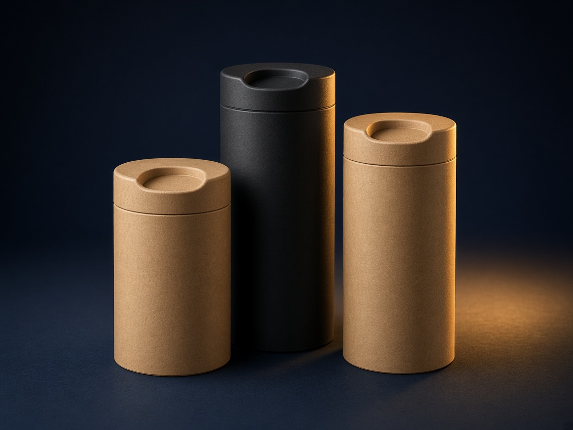 AI-generated visual representation of Protein Powder Paper Tubes