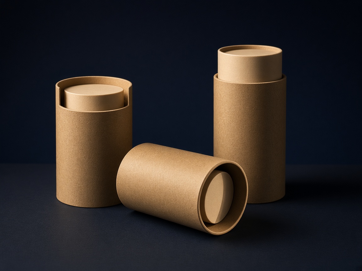 AI-generated visual representation of Push-Up Paper Tubes