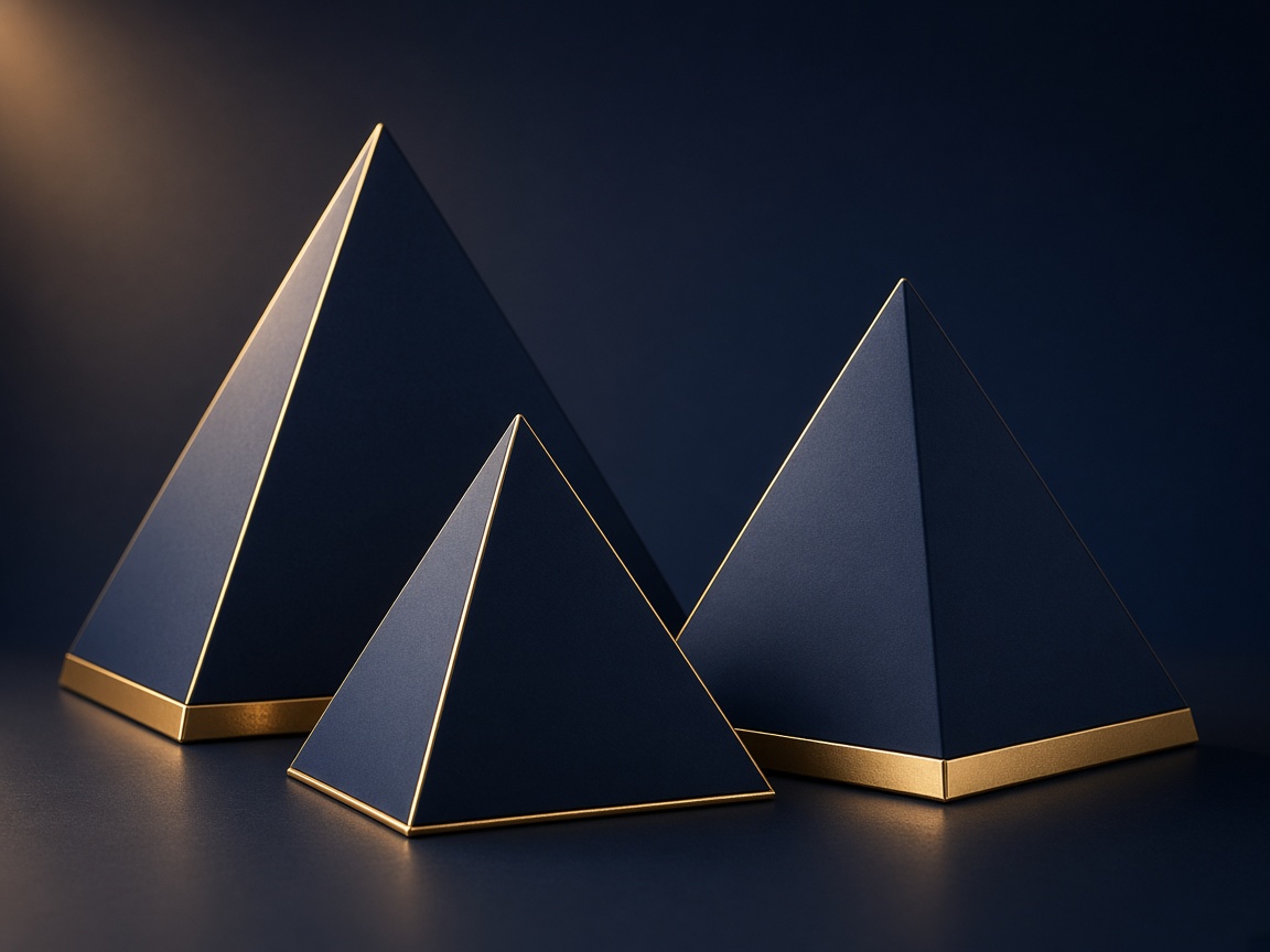 AI-generated visual representation of Pyramid Boxes