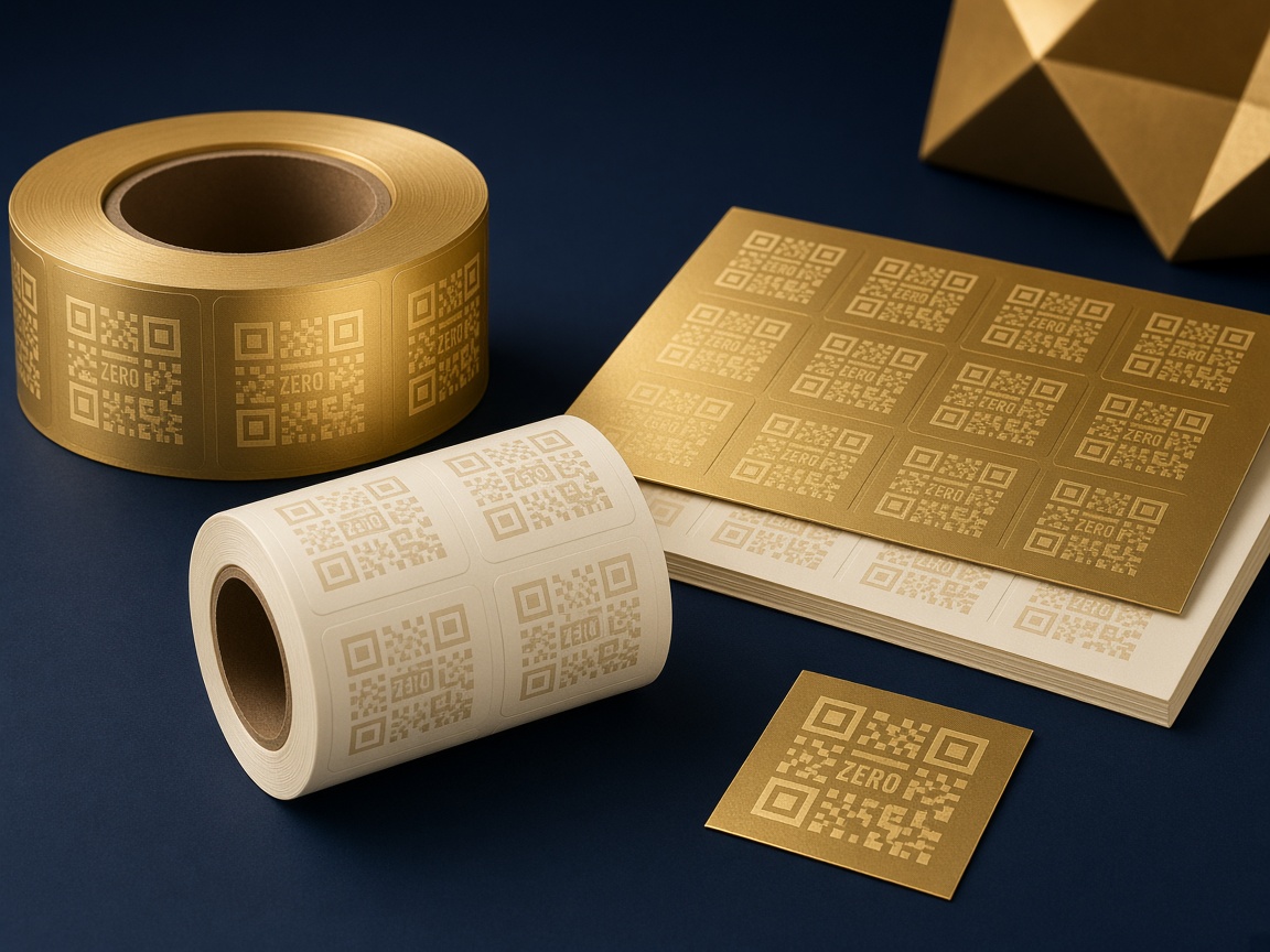 AI-generated visual representation of QR Code Labels
