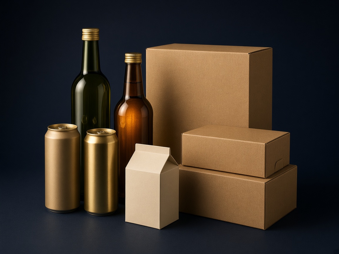 AI-generated visual representation of Recyclable Packaging