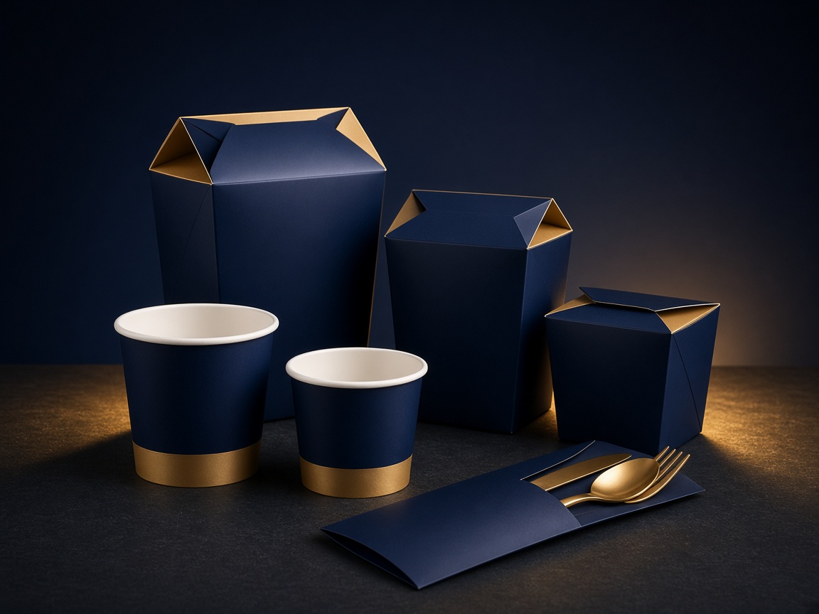 AI-generated visual representation of Restaurant Packaging