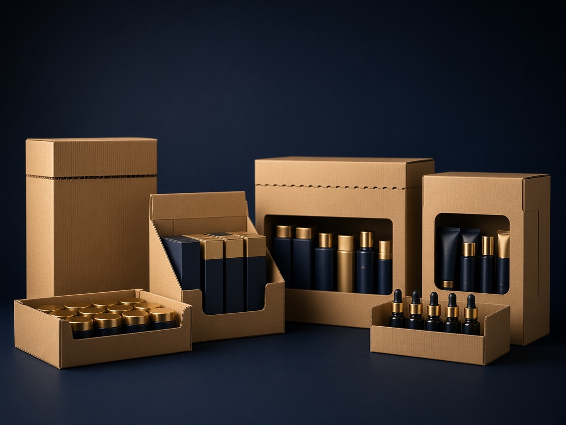 AI-generated visual representation of Retail Ready Packaging