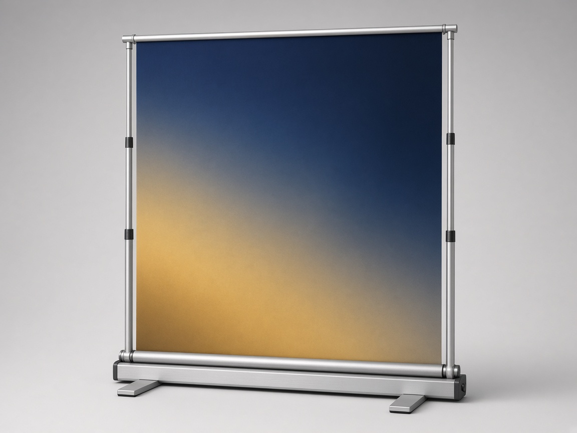AI-generated visual representation of Roll-Up Standees