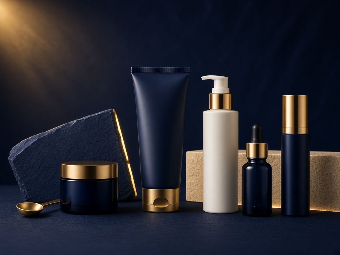 AI-generated visual representation of Skincare Packaging