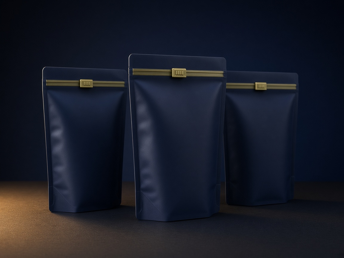 AI-generated visual representation of Slider Zip Pouches