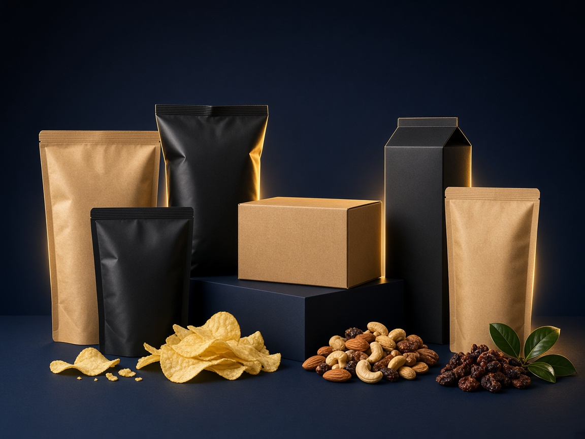 AI-generated visual representation of Snack Packaging