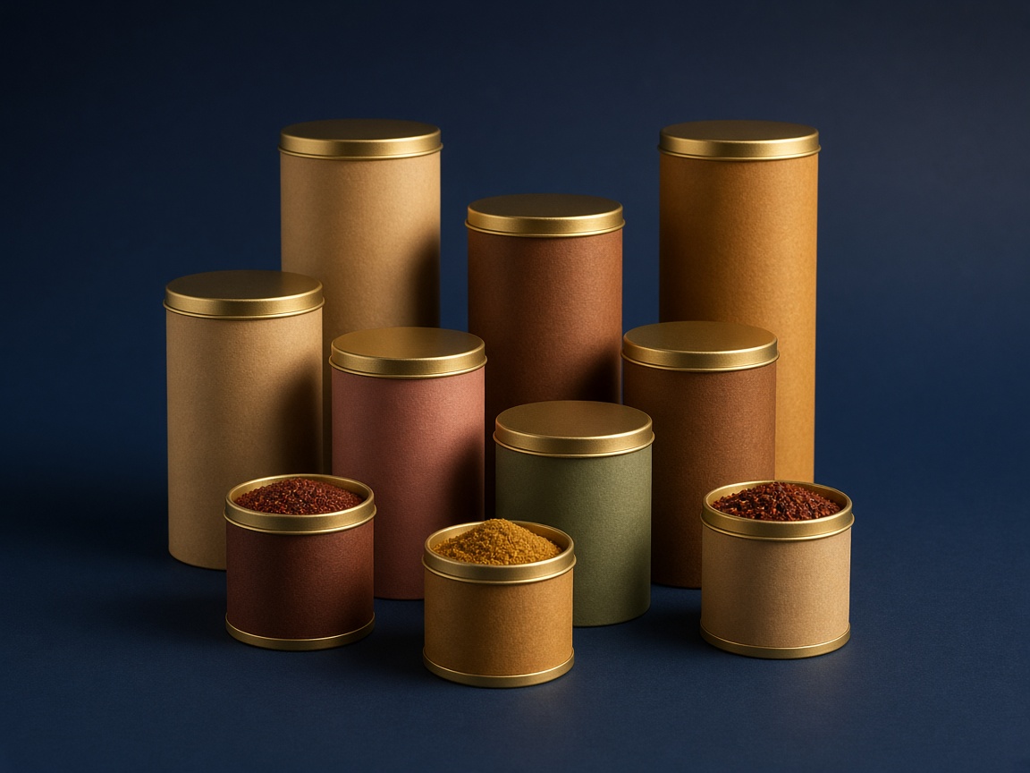 AI-generated visual representation of Spice Paper Tubes