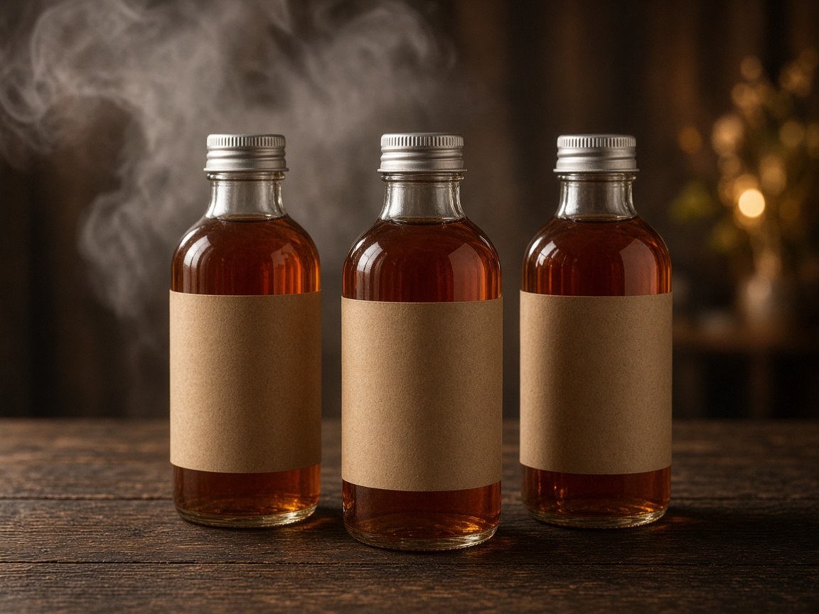 AI-generated visual representation of Tea Bottle Packaging