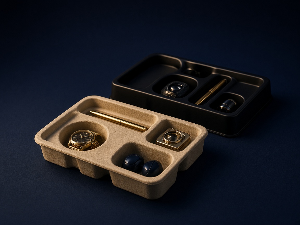 AI-generated visual representation of Tray Packaging