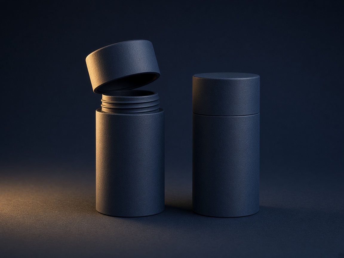 AI-generated visual representation of Twist Tube Packaging
