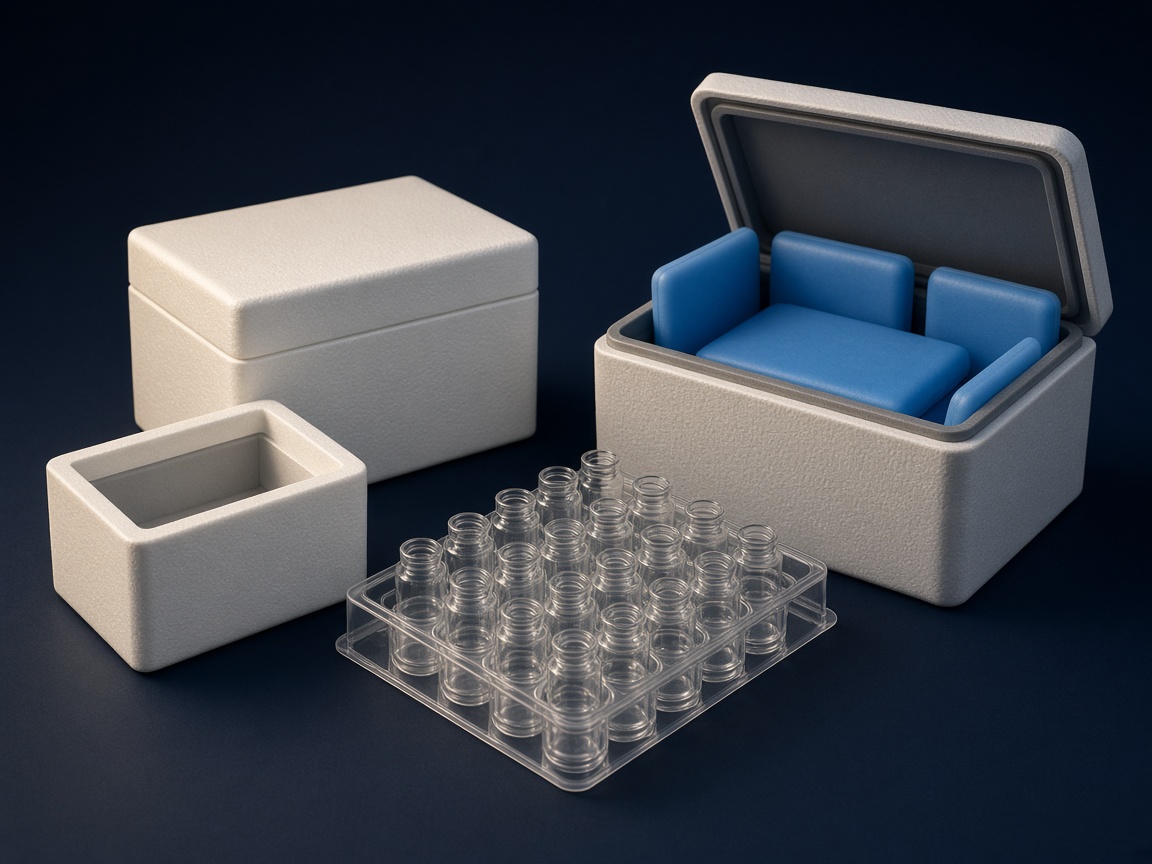 AI-generated visual representation of Vaccine Packaging
