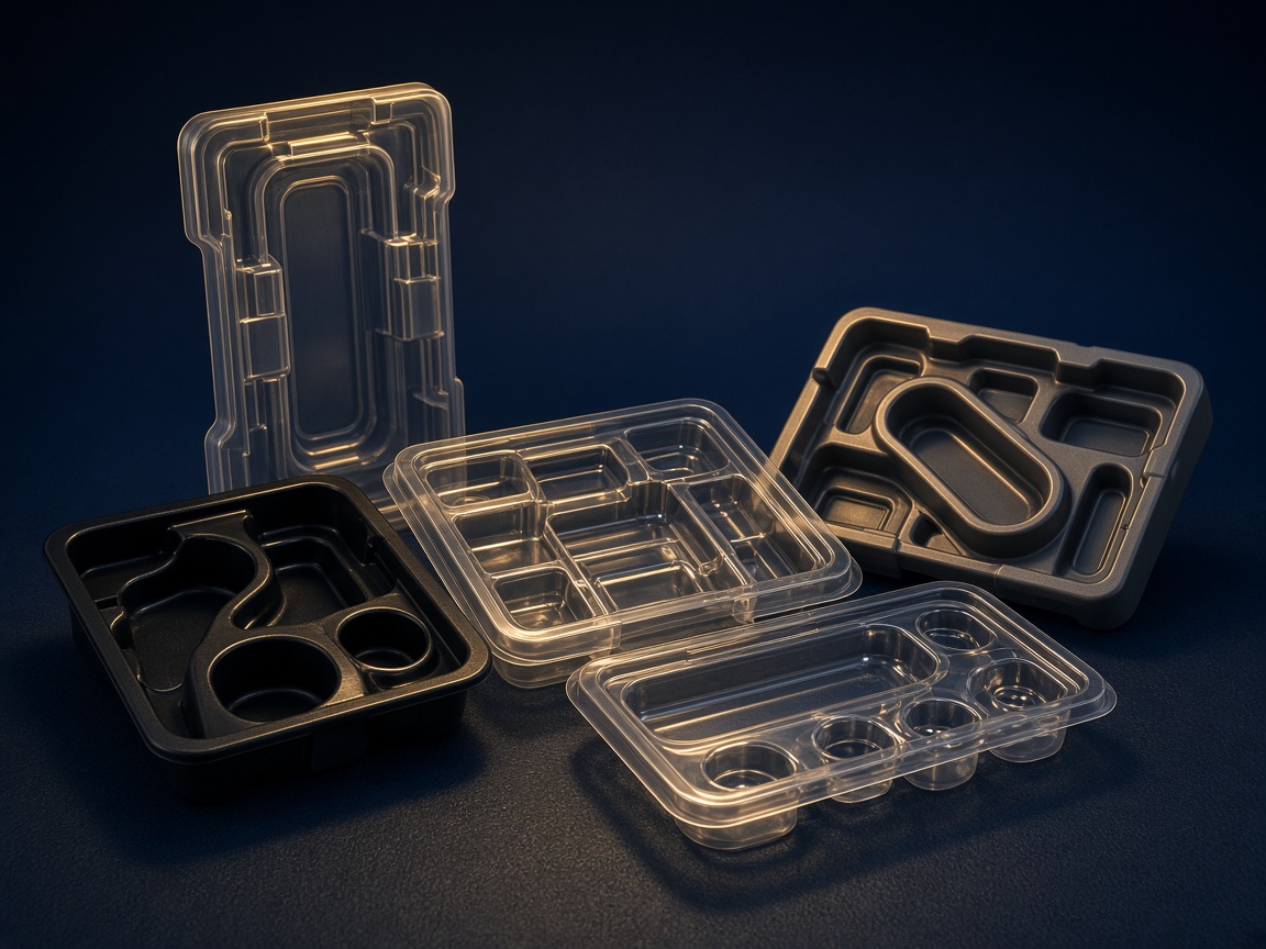 AI-generated visual representation of Vacuum Formed Packaging