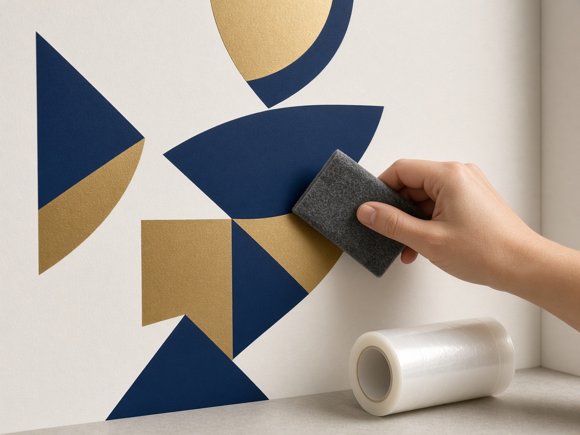 AI-generated visual representation of Wall Graphics