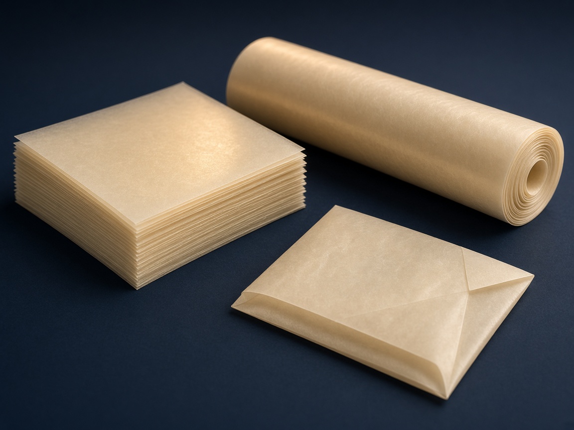 AI-generated visual representation of Wax Paper Packaging