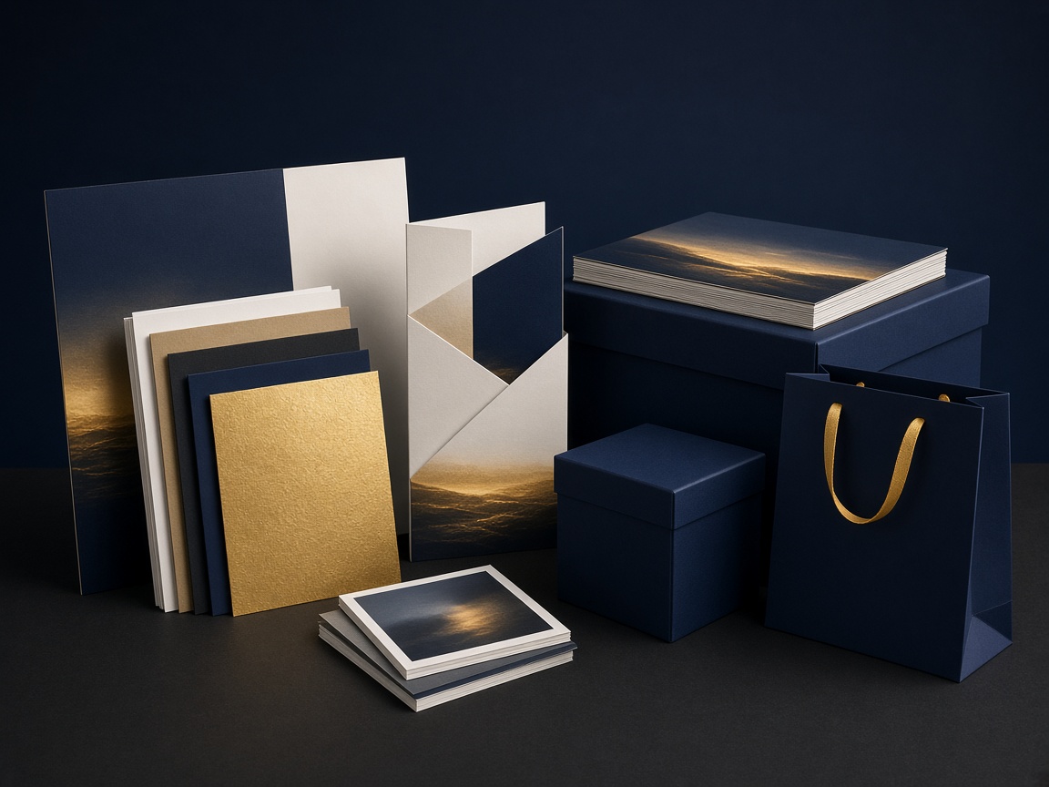 AI-generated visual representation of Web-to-Print Solutions